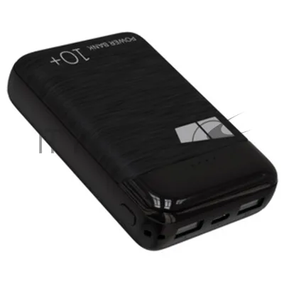 Портативный аккумулятор MORE CHOICE (4620202552532) PB19-10 черный - 10000mAh 2USB