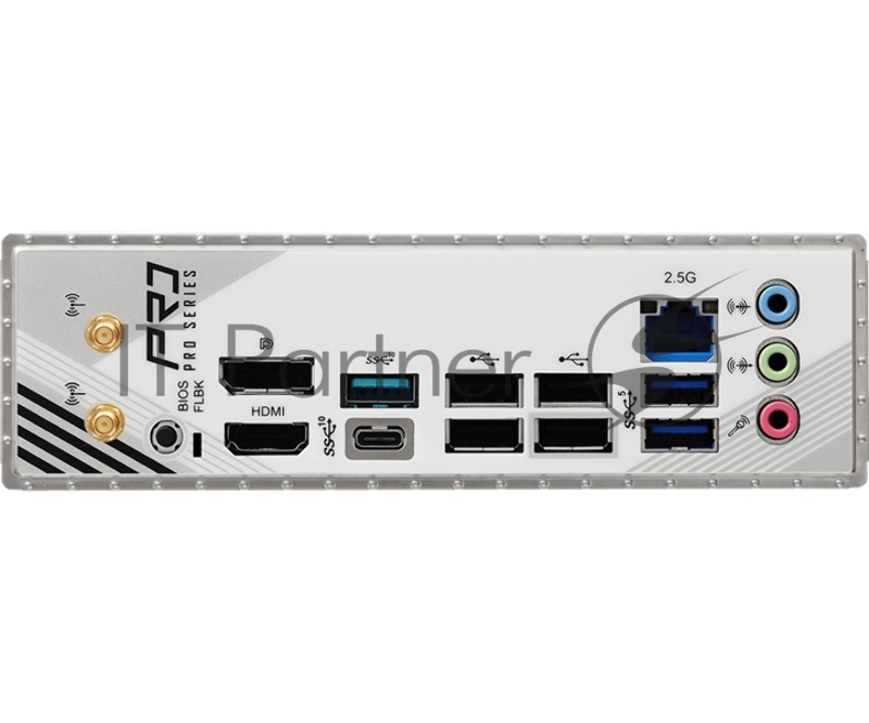 Материнская плата ASRock B850M PRO RS WIFI, AM5, AMD B850, 4xDDR5, 4xSATA, 3xM.2, 1xPCIe 5.0 x16, 1xPCIe 3.0 x4, 1xDP, 1xHDMI, 1x2.5Gb LAN, Wi-Fi 6E, Bluetooth 5.2, 1xUSB-C 10Gbps, 1xUSB-A 10Gbps, 2xUSB-A 5Gbps, 4xUSB-A 2.0, 3x3.5 мм, 7.1, mATX