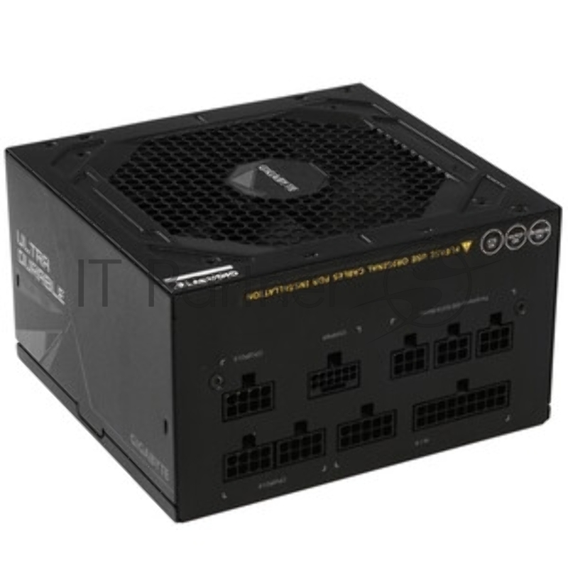 Блок питания GIGABYTE UD750GM PG5 ICE, 750Вт, 80+ Gold, 120мм, модульный, белый