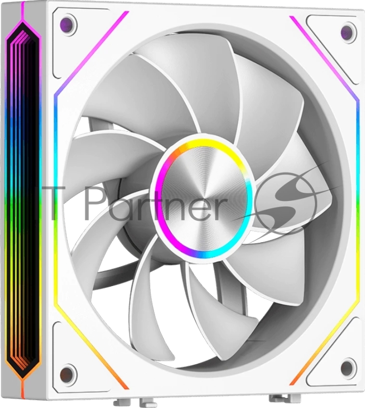 Вентилятор для корпуса PcCooler F3 X120R WH Reverse ARGB 120х120x25 белый 4-pin 28.4дБ (F3 X120R ARGB WH) Ret