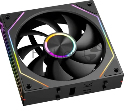 Вентилятор для корпуса PcCooler F3 X120 BK ARGb 120х120x25 черный 4-pin 28.4дБ (F3X120-BKAC012-GL) Ret