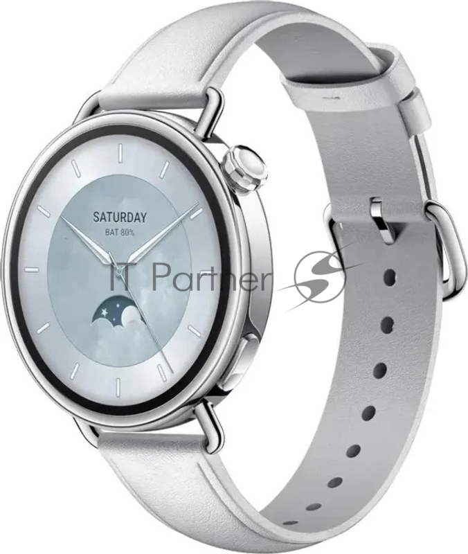 Умные часы Xiaomi Watch S4, 1.32", AMOLED, 4G, Wi-Fi, Bluetooth, NFC, USB, IP68, белый