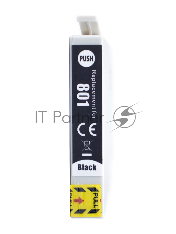 Картридж струйный Sakura C13T08014011 (T0801) для Epson, черный, 7,4 мл.