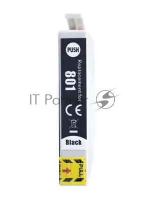Картридж струйный Sakura C13T08014011 (T0801) для Epson, черный, 7,4 мл.