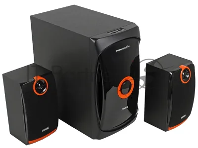 Акустическая система Dialog Progressive AP-200 черный2.1, 30W+2*15W RMS, USB+SD reader