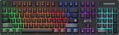 Клавиатура Defender Avis GK-312 проводная, USB Type-A, чёрный