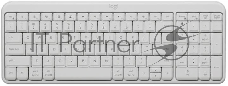 Клавиатура Logitech K251 белый беспроводная BT Multimedia (920-013364)