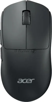 Мышь беспроводная/проводная Acer OMR401 черный, 12000 dpi, радиоканал, Bluetooth, USB, кнопки - 5