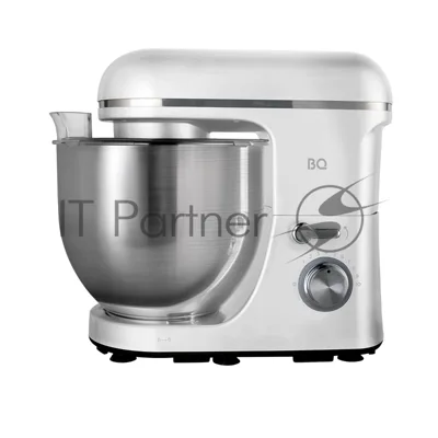 Миксер BQ MX840 белый, стационарный, 1600 Вт, 5.5 л, 10 скоростей