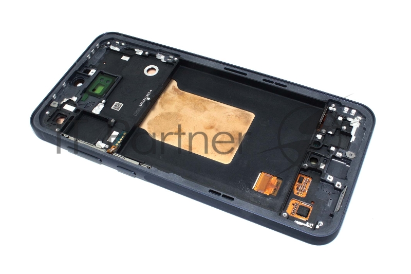 Дисплей для Samsung Galaxy A55 5G SM-A556B в сборе с тачскрином и рамкой синий (orig lcd)