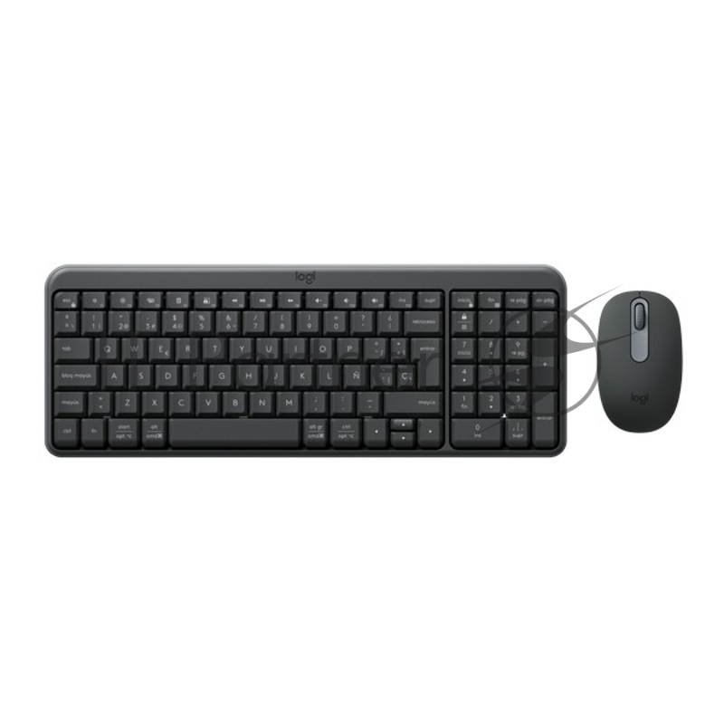 Комплект клавиатура+мышь Logitech Wireless Combo MK250 Compact беспроводной, Bluetooth, 1000 DPI, чёрный