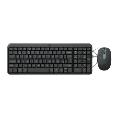 Комплект клавиатура+мышь Logitech Wireless Combo MK250 Compact беспроводной, Bluetooth, 1000 DPI, чёрный