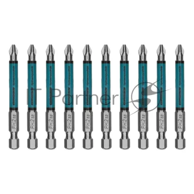 Бита Gross PH2х70 мм, сталь S2, кругл., отрывн., 10 шт.