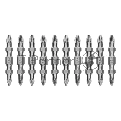 Бита двухстор. Gross PZ2-PZ1х45 мм, сталь S2, 10 шт.