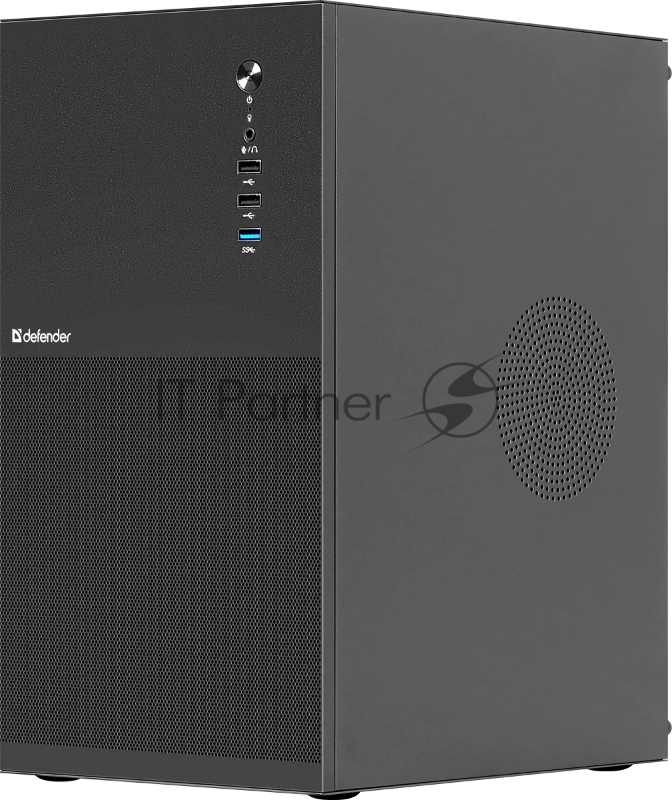 Компьютерный корпус Defender Apex Metal черный, mATX, USB3.0, USB1.1x2