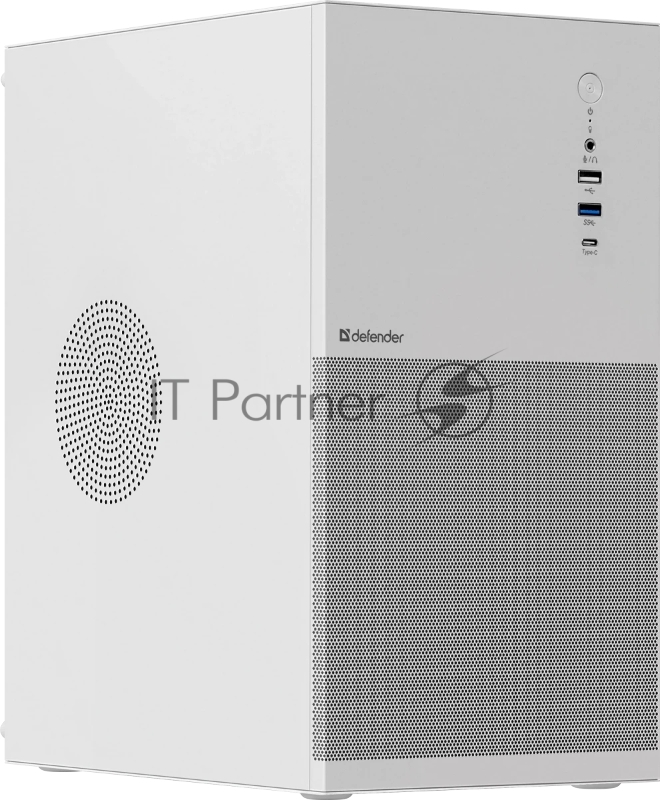Компьютерный корпус Defender Apex Metal белый, mATX,Type C(3.0),USB3.0