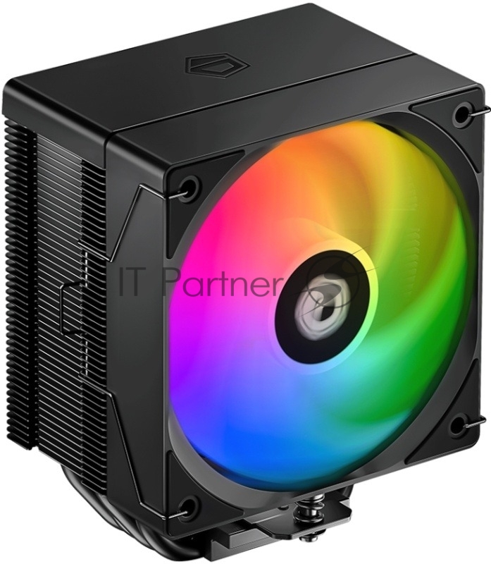 Кулер Cooler ID-Cooling SE-904-XT ARGb BLACK LGA1851/1700/1200/115X/AM5/AM4 (TDP 180W, PWM, 4 тепл.трубки прямого контакта, FAN 100мм, Addressable RGb LED) RET