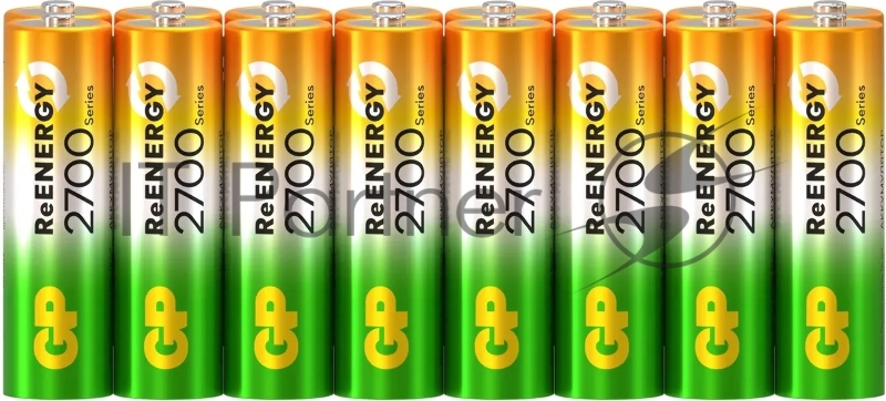 Аккумулятор GP 270AAHCRGY AA NiMH 2700mAh (16шт) спайка