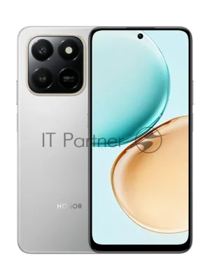Смартфон HONOR X7d 8/256Gb серебристый