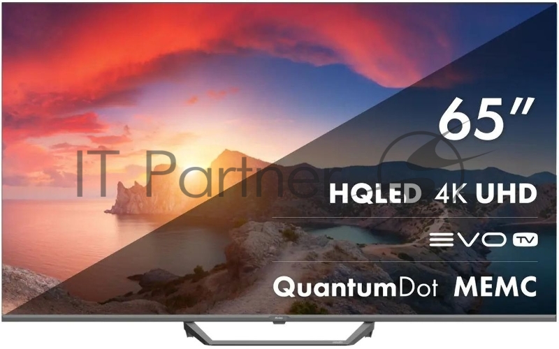 Телевизор Haier 65" S2 Pro черный QLED 4K UHD 60Hz Smart TV Android TV 2GB/16GB