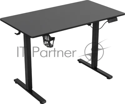Стол игровой Defender Pulse черн, 110x60, высота 70-115 см 1