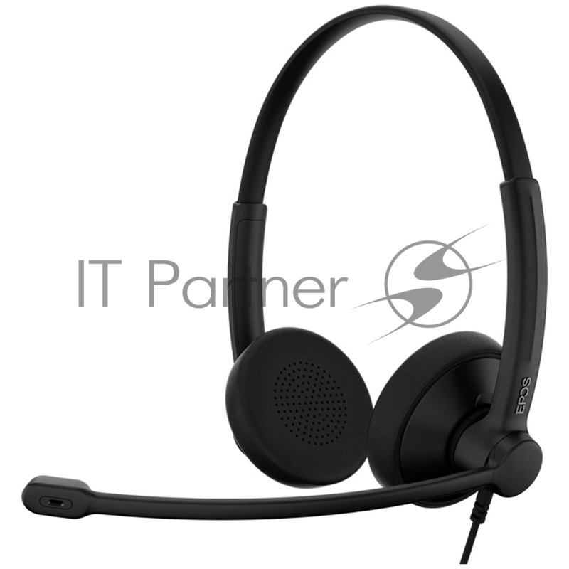 Гарнитура EPOS Impact 100 UC Stereo чёрный, проводная, USB / USB-C