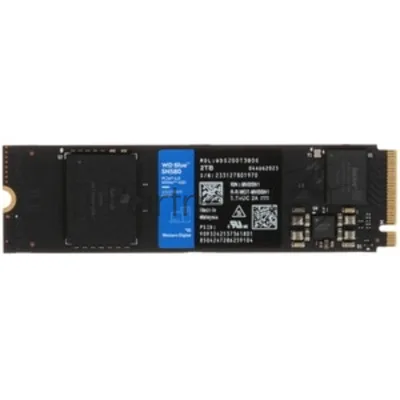 Накопитель SSD 2TB WD Blue SN5100, NVMe, M.2 2280, PCI-E 4x4 R/W - 6700/7100 Mb/s