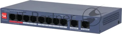 Коммутатор Dahua DH-CS4010-8ET2GT-110, 2×1 Гбит/с, управляемый