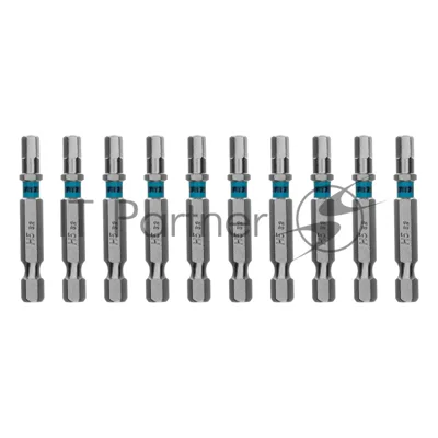 Бита Gross HEX 5х50 мм, сталь S2, шестигр., 10 шт.