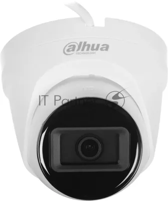 Камера видеонаблюдения Dahua DH-IPC-T1E20P-A-0280B, IP, 2 Мп, 2.8 мм, белая
