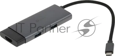 Разветвитель USB-C TP-Link UH5020C 2порт. серый