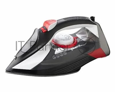 Утюг Sakura SA-3067CBR белый/черный/красный, 2400 Вт, 120 г/мин, 300 мл