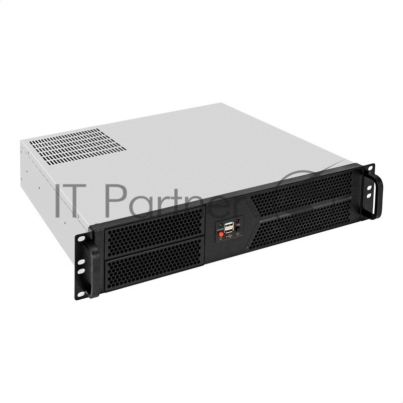 Серверный корпус ExeGate Pro 2U400-04 (RM 19", высота 2U, глубина 400, БП 1200PAS, 2*USB)