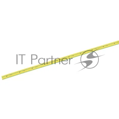 Трубка термоусаживаемая IEK ТТУ 1/0.5 желто-зеленая (1м)