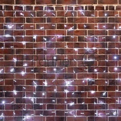 Гирлянда Neon-night Занавес 2х6м 768 LED белый прозрачный ПВХ IP65 эффект мерцания 230В нужен блок 303-500-1