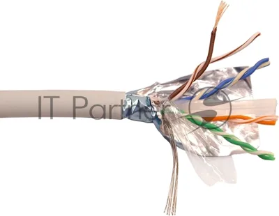 Кабель информационный Lanmaster LAN-6EFTP-PT-LSZH-GY кат.6 FTP 4 пары 23AWG LSZH внешний 305м серый
