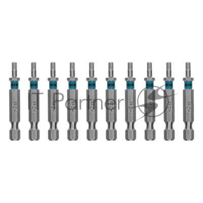 Бита Gross HEX 3х50 мм, сталь S2, шестигр., 10 шт.