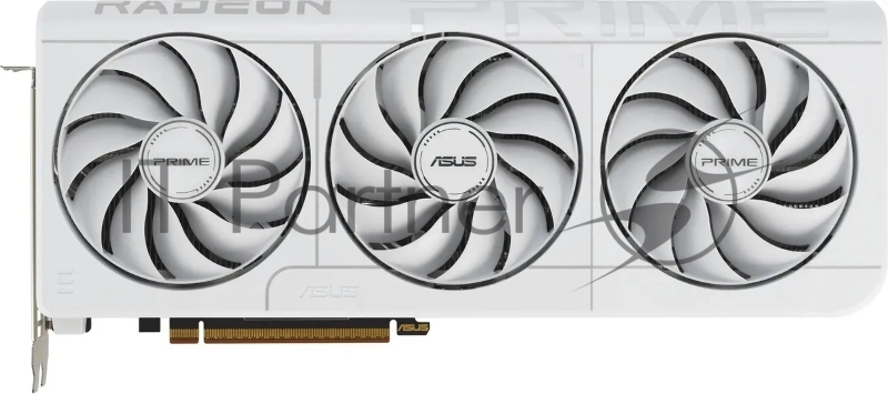 Видеокарта Asus PRIME-RX9070XT-O16G-WHITE белый