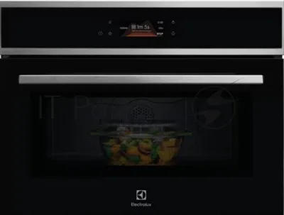 Встраиваемая микроволновая печь Electrolux EVM8E09X черный/нержавеющая сталь, 44 л, 1000 Вт, переключатели - сенсор