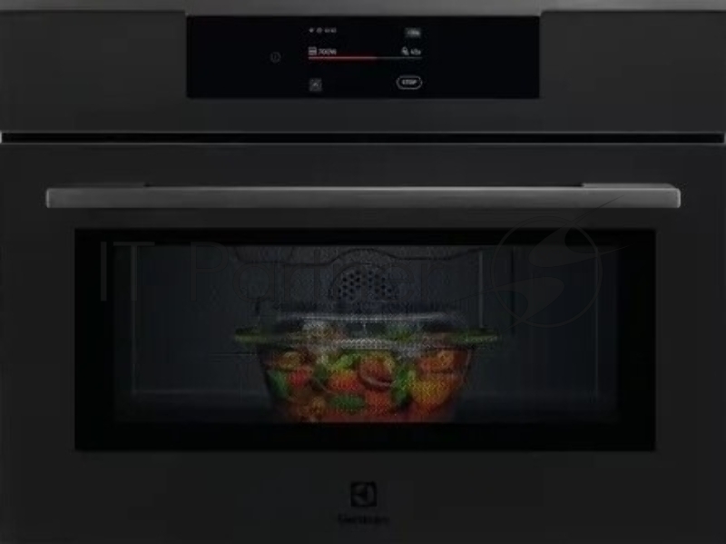 Встраиваемая микроволновая печь Electrolux EVM9E2XT черный, 44 л, 1000 Вт, переключатели - сенсор
