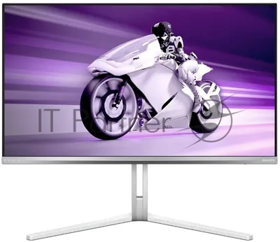 Монитор 27" Philips Evnia 27M2N8800 QD-OLED 3840x2160, 240 Гц, 0.03 мс, 16:9, 1000 кд/м², 2xHDMI 2.1, DP 2.1, USB Hub (2x USB), 3.5 Jack, DisplayHDR True Black 400, FreeSync Premium Pro, динамики (2x5 Вт), белый