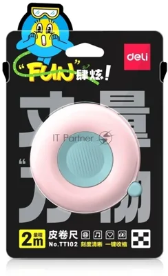 Рулетка канцелярская Deli TT102