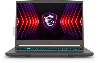 Ноутбук MSI Thin 15 B13VE-3023US Core i5 13420H 16Gb SSD 512Gb NVIDIA GeForce RTX 4050 6Gb 15.6" IPS FHD (1920x1080) Windows 11 Home Multi Language grey WiFi BT Cam