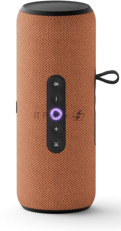 Умная колонка Яндекс Станция Стрит, 30Вт, компактная, 2 динамика, Wi-Fi, Bluetooth 5.0, Алиса, оранжевый