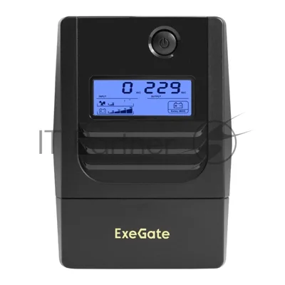 Источник бесперебойного питания ExeGate Smart LB-450.LCD.AVR.4C13 / 450 ВА / 270 Вт / 4 x IEC 320 C13