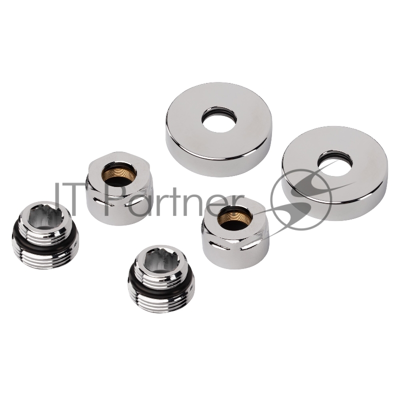 Набор подключения Royal Thermo Design 1/2" ВР - 15 мм (хром)