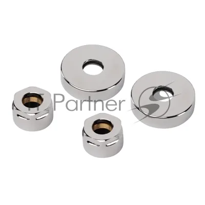 Набор подключения Royal Thermo Design 3/4" ЕК - 15 мм (хром)