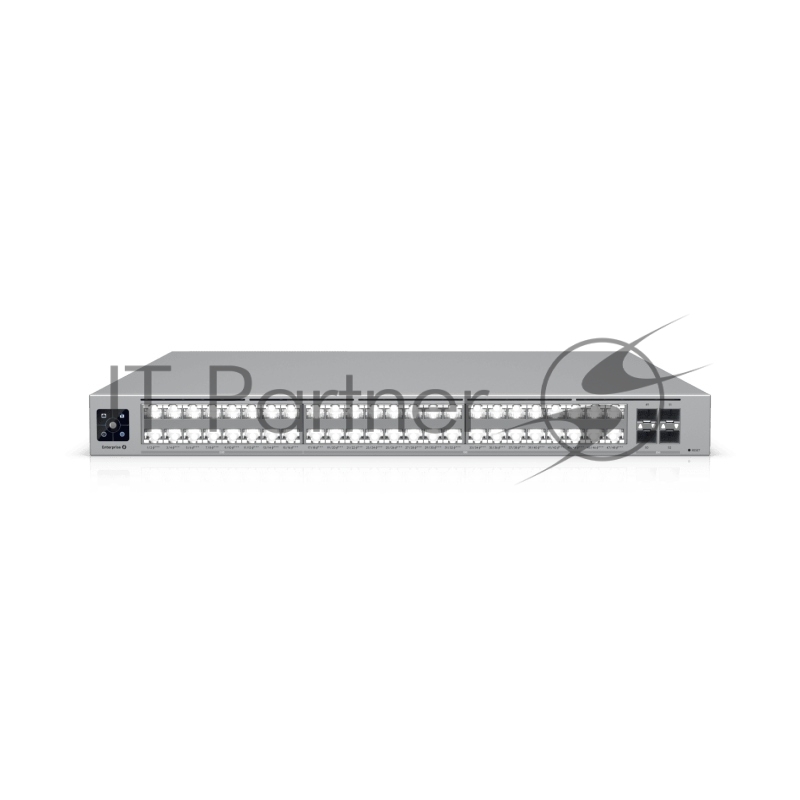 Коммутатор Ubiquiti Enterprise Campus 48 PoE, 16×2.5 Гбит/с PoE + 32×10 Гбит/с PoE + 4×25 Гбит/с SFP28, управляемый