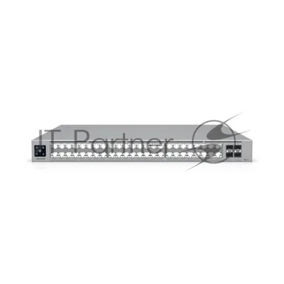Коммутатор Ubiquiti Enterprise Campus 48 PoE, 16×2.5 Гбит/с PoE + 32×10 Гбит/с PoE + 4×25 Гбит/с SFP28, управляемый