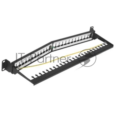 Патч-панель наборная Lanmaster LAN-PPAR24OK-STP 19" 1U 24xRJ45 STP